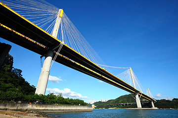 Image showing Ting Kau Bridge