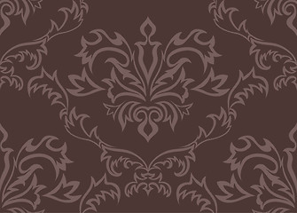 Image showing seamless damask pattern