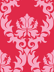 Image showing seamless damask pattern