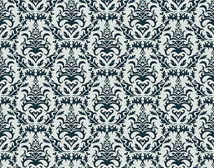 Image showing seamless damask pattern