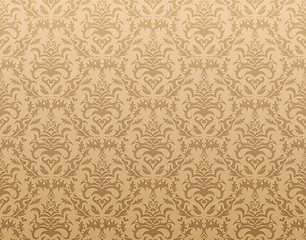 Image showing seamless damask pattern