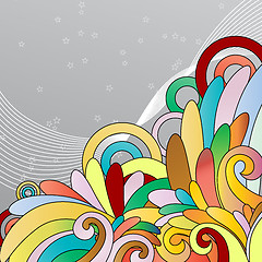 Image showing multicolor abstract background