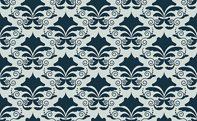 Image showing seamless damask pattern