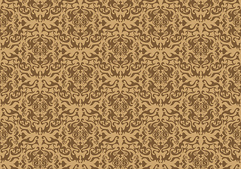 Image showing seamless damask pattern