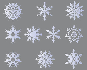 Image showing snowflakes