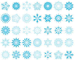 Image showing snowflakes