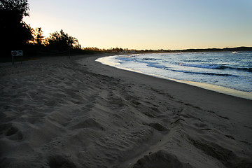 Image showing sunset in Moz