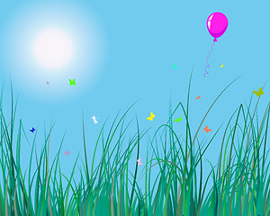 Image showing balloons