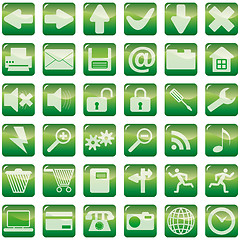 Image showing icon set