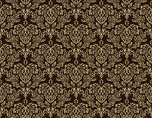 Image showing seamless damask pattern