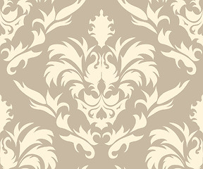 Image showing seamless damask pattern