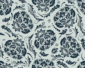 Image showing seamless floral pattern