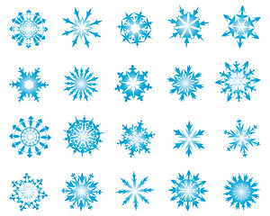 Image showing snowflakes