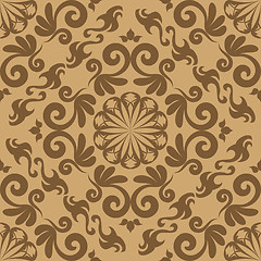 Image showing seamless damask pattern