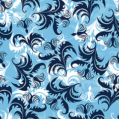 Image showing seamless floral pattern