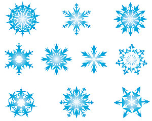 Image showing snowflakes