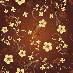 Image showing seamless floral pattern