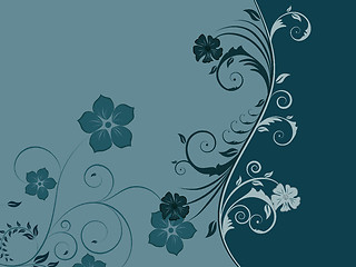 Image showing floral background