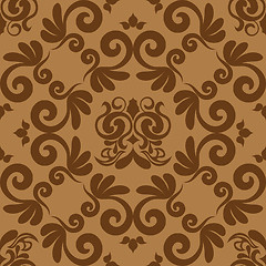 Image showing seamless damask pattern