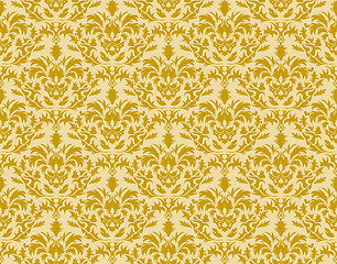 Image showing seamless damask pattern