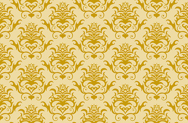 Image showing seamless damask pattern