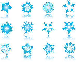 Image showing snowflakes