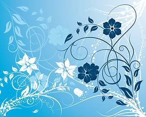 Image showing floral background