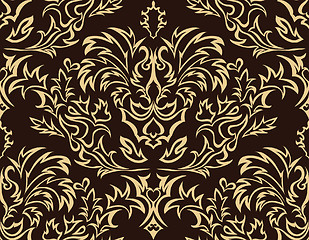 Image showing seamless damask pattern