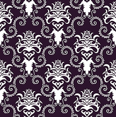 Image showing seamless damask pattern