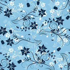 Image showing seamless floral pattern