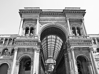 Image showing Galleria Vittorio Emanuele II, Milan