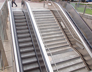 Image showing Escalator