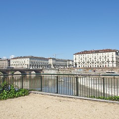 Image showing Piazza Vittorio, Turin