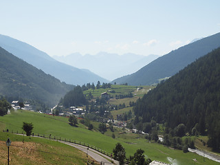 Image showing Aosta Valley mountains