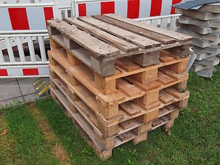 Image showing Pallet skid