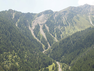 Image showing Aosta Valley mountains