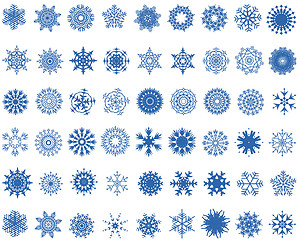 Image showing snowflakes