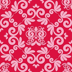 Image showing seamless damask pattern