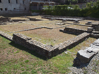 Image showing Roman Theatre Aosta