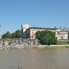 Image showing Piazza Vittorio, Turin