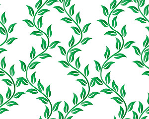 Image showing seamless floral pattern