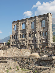 Image showing Roman Theatre Aosta