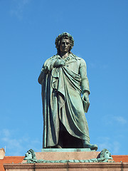 Image showing Schiller statue, Stuttgart