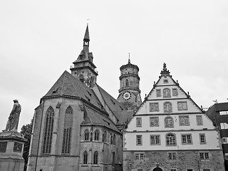 Image showing Schillerplatz, Stuttgart