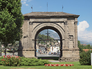 Image showing Arch of August Aosta