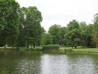 Image showing Gardens in Stuttgart, Germany