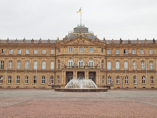 Image showing Neues Schloss (New Castle), Stuttgart