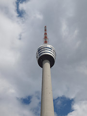 Image showing TV tower in Stuttgart