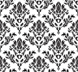 Image showing seamless damask pattern