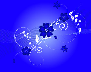 Image showing floral background